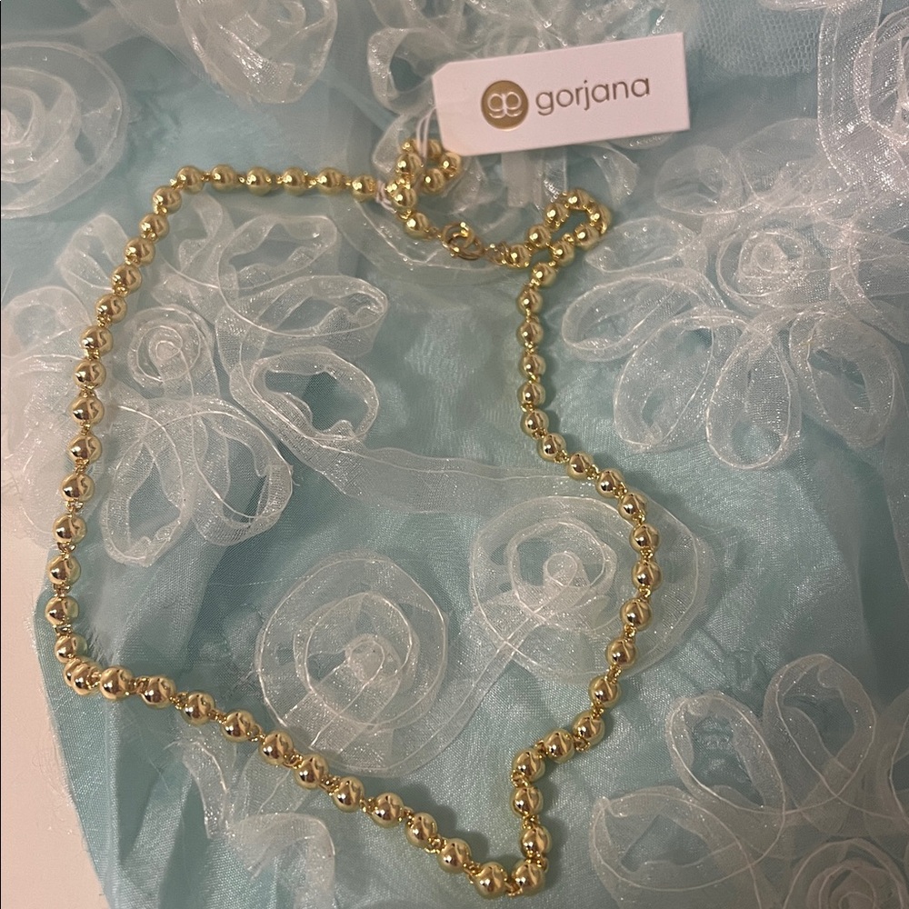 Gorjana Classic Gold Bead Necklace - Picture 5 of 17